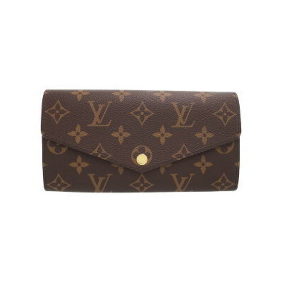 Louis Vuitton Monogram Portefeuille Sarah Bifold Long Wallet - Picture 1 of 5